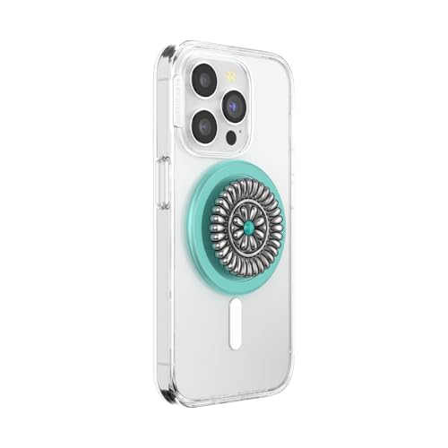 PopSockets Phone Grip for MagSafe, Magnetic Holder- Enamel Stamped - color: Enamel Stamped, style: MagSafe