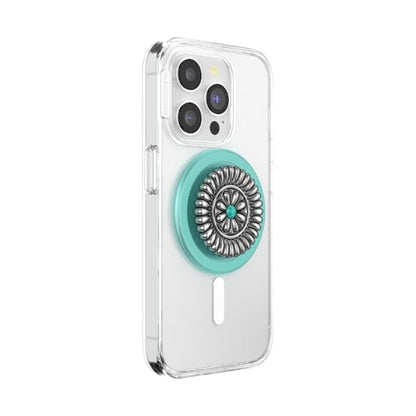 PopSockets Phone Grip for MagSafe, Magnetic Holder- Enamel Stamped - color: Enamel Stamped, style: MagSafe