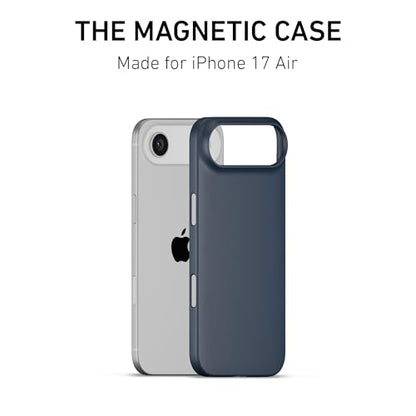 PEEL Magnetic Case for iPhone 17 Air (Navy) - color: Navy, size: Magnetic