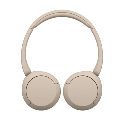 Sony WH-CH520 Wireless On-Ear Bluetooth Headphones with Mic, Cappuccino - color: Cappuccino
