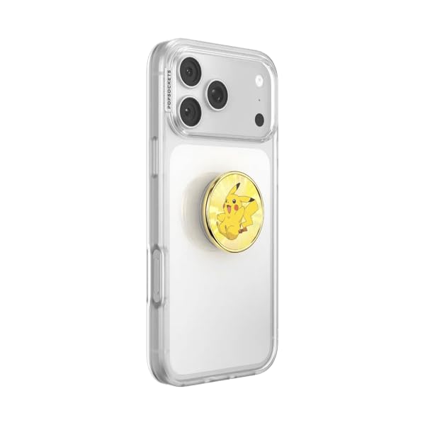 PopSockets Adhesive Phone Grip, Holder- Love Ya Pikachu - color: Love Ya Pikachu, style: Adhesive