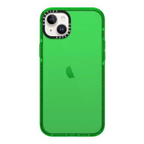 CASETiFY for iPhone 14 Plus Case - Impact Green | Slim Fit | 8.2 ft. 4x Military Grade Drop Protection | Green - color: Green, size: Iphone 14 Plus (6.7")