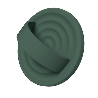 Magnetic Phone Grip for MagSafe, Silicone Ring Grip, Alpine Green - color: Alpine Green