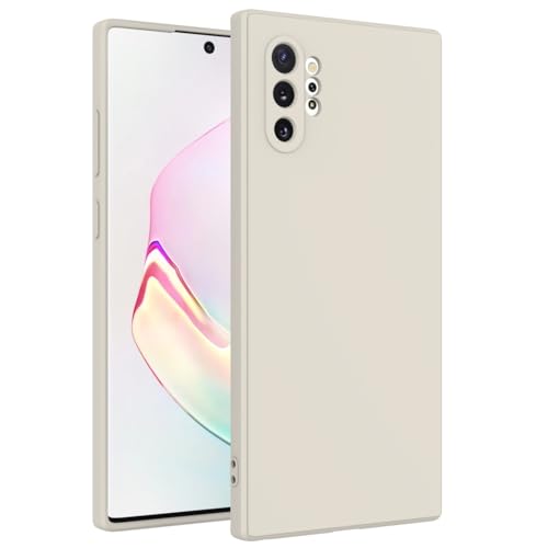 for Samsung Galaxy Note 10 Plus Case White, Scratch Resistant with Soft Touch, Slim Thin Phone Cover for Samsung Galaxy Note 10 Plus - color: White, size: Note 10 Plus