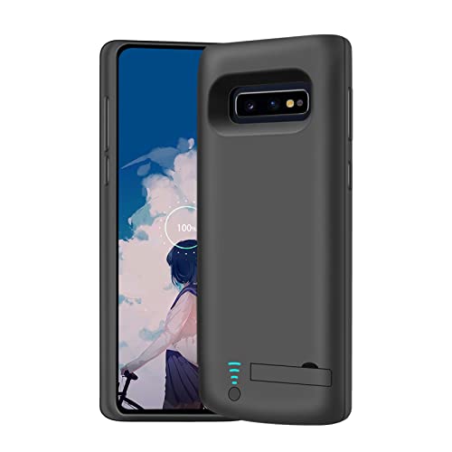 [Upgraded Battery Case for Samsung Galaxy S10e, 5000mAh Rechargeable Extended Battery Charger Case, Adds 1.2X Extra Juice (5.8 Inches) Black