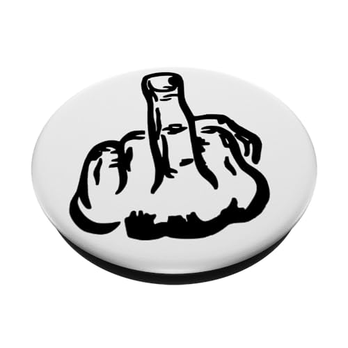 Fuck Off - Middle Finger Phone Popper PopSockets Adhesive PopGrip - style: Adhesive PopGrip