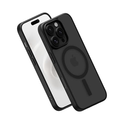 PEEL Bumper Case for iPhone 16 (Black) - color: Black, size: Magnetic+Bumper