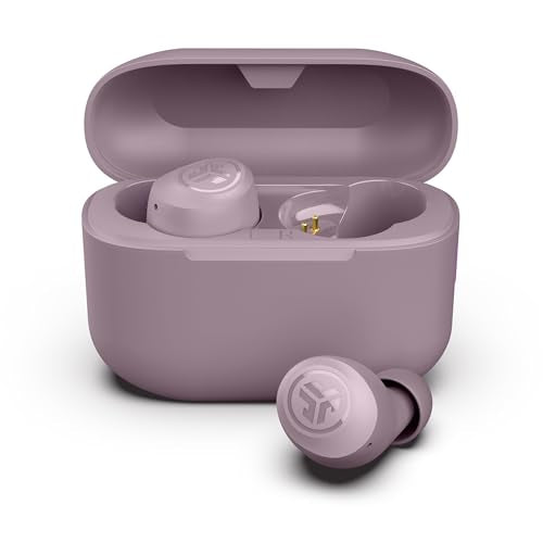 JLab Go Air Pop+ Earbuds, Dual Connect, EQ3 Sound, Mauve - color: Mauve, style: Matte