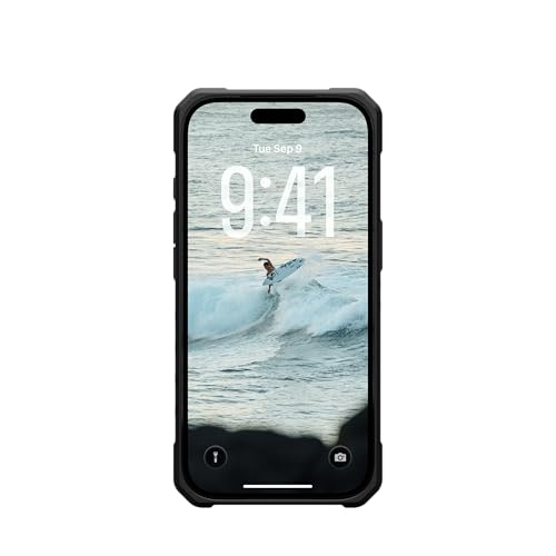URBAN ARMOR GEAR UAG Designed for iPhone 17 Pro Case Pathfinder Clear - Compatible with MagSafe Military Grade Protective Cover, Ash/Black - color: Pathfinder Clear - Ash/Black