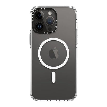 CASETiFY for iPhone 14 Pro Max Case - Impact Clear Compatible with MagSafe | Not Yellowing | 6.6 ft. 3X Military Grade Drop Protection | Clear - color: Clear, size: Iphone 14 Pro Max (6.7")