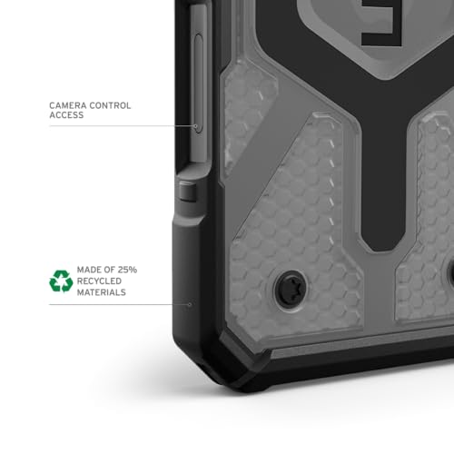 EGO TACTICAL UAG Urban Armor Gear Pathfinder case Compatible with MagSafe iPhone 17 [6.3" Screen] Special Edition Print - Black Gold Topography - color: Black Gold Topography, size: iPhone 17 (6.3")