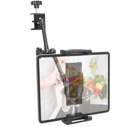 Tablet Stand for iPad, Adjustable Aluminum Desk Mount for 6-15.6" Devices