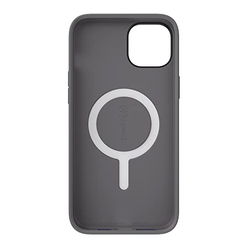 Speck iPhone 15 Plus & 14 Plus Case - Drop Protection, Scratch Resistant, Built for MagSafe iPhone Case - Soft Touch Coating - 6.7" iPhone Case, Dual Layer - Prussian Blue/Cloudy Grey CandyShell Pro - color: Prussian Blue/Cloudy Grey