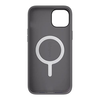 Speck iPhone 15 Plus & 14 Plus Case - Drop Protection, Scratch Resistant, Built for MagSafe iPhone Case - Soft Touch Coating - 6.7" iPhone Case, Dual Layer - Prussian Blue/Cloudy Grey CandyShell Pro - color: Prussian Blue/Cloudy Grey