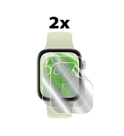 IPG Made for Huawei Watch Series Smartwatch Smart Watch Hydrogel Screen Protector (2 Units) Invisible HD Clear Film Anti Scratch Guard-Smooth/Self-Healing/Bubble Free (Watch Fit 3) - size: Watch Fit 3