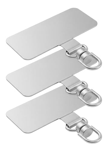 Cell Phone Lanyard Tab, Heavy Duty Universal Lanyard Tab - color: Sliver Max