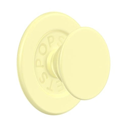 PopSockets Phone Grip for MagSafe, Magnetic Holder- Butter Yellow - color: Butter Yellow, style: MagSafe