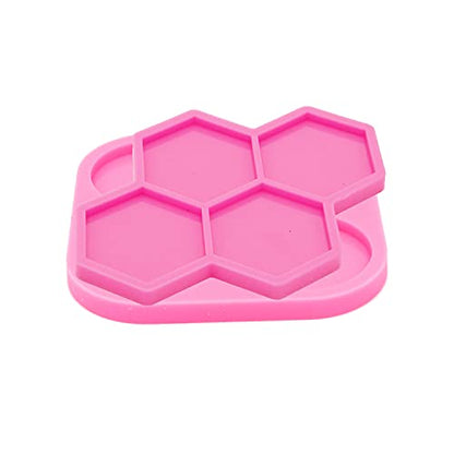 Super Glossy Resin Mold Phone Grip Epoxy Molds, Silicone Molds for Badge Reel DIY Telephone Stands Design (YMDY0533+DY1123) - color: YMDY0533+DY1123