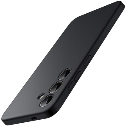 JETech Slim Case for Samsung Galaxy S24 Plus, Black | Camera Lens Protection, Soft TPU Design, Matte Finish, Shockproof Protection - color: Black, size: S24 Plus