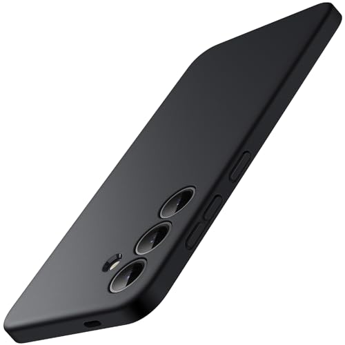 JETech Slim Case for Samsung Galaxy S24 Plus, Black | Camera Lens Protection, Soft TPU Design, Matte Finish, Shockproof Protection - color: Black, size: S24 Plus