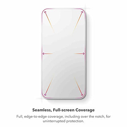 ZAGG XTR2 Screen Protector for iPhone 14 Pro Max - Glass, Dynamic Island Compatible, with New Anti-reflective Technology, Anti-dust installation, InvisibleShield, Ultra Strong Hexiom Impact Technology - size: iPhone 14 Pro Max