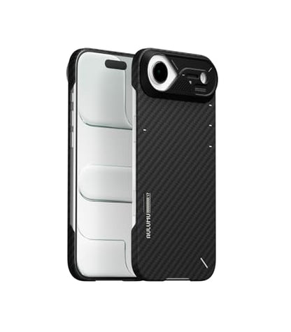 Aulumu A17 Aramid Fiber iPhone Air Case | 1500D Ultra Slim Woven | CoolHyper Real Cooling | Compatible with MagSafe - size: iPhone Air