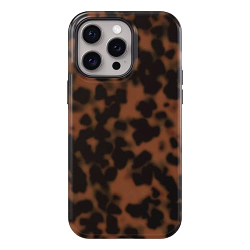 for iPhone 15 Pro Max Case Tortoise Shell Cute Design | [Military Grade Protection], 8FT Drop Resistant Shockproof Heavy Duty Phone Case Cover Women Men for iPhone 15 Pro Max 6.7” - size: iPhone 15 Pro Max