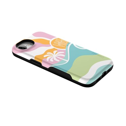 Casely iPhone 16e Case | Pura Vida | Tropical Dreams | Bold Protective Design | Compatible with MagSafe - color: Pura Vida | Tropical Dreams