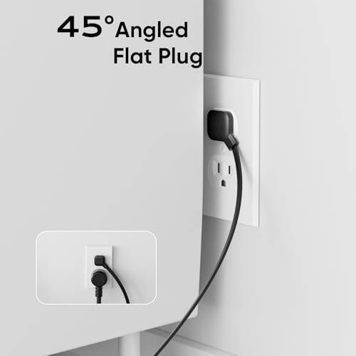 Desk Clamp Power Strip, 4 AC Outlets 4 USB Ports, Fit 1.7in Tabletop Edge - size: 6FT