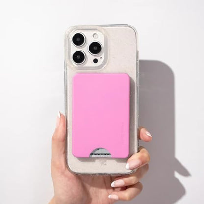 VELVET CAVIAR compatible with MagSafe Wallet - Magnetic Card Holder Wallet for iPhone 12/13/14/15 (Pink) - color: Pink