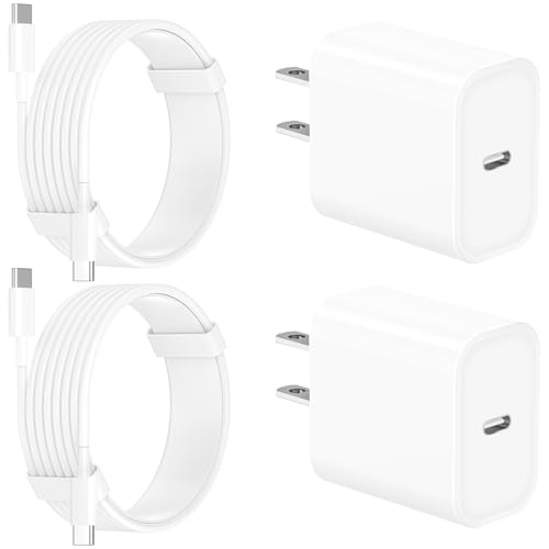 Apple MFi Certified iPhone 18 Pro Duo Charger Fast Charging, USB C Charger - color: Snow White