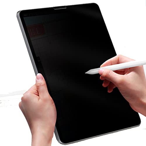 Privacy Anti-Glare Screen Protector Anti-Spy Soft Film Suit for iPad Pro 11 inch 2022/2021 / 2020 (4th/3rd/2nd Generation) Matte Anti-Peeping