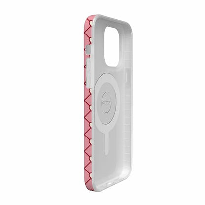 Casely iPhone 14 Pro Case | Love Locks | Pink Hearts | Compatible with MagSafe | Classic Ultra Slim Design - color: Love Locks | Pink Hearts, size: iPhone 14 Pro
