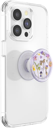 PopSockets Adhesive Phone Grip, Holder- Purple Fields - color: Purple Fields, style: Adhesive