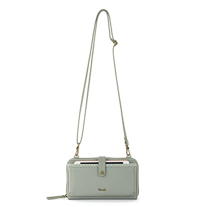 The Sak Iris Smartphone Crossbody Purse - Small Women's Cellphone Bag & Wallet For Everyday- Convertible Wristlet With Zipper | Fits Most Smartphones, Card Slots & Zip Pocket, Detachable Wristlet & Crossbody Straps, Hands-Free for Travel & Errands - color