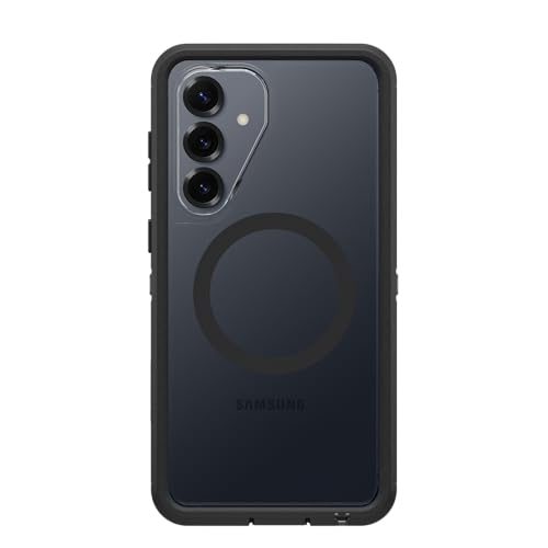 OtterBox Samsung Galaxy S26+ Defender Series Pro XT Case - Dark Side (Black), Tough, Rugged & Durable Samsung Galaxy Phone Case with Magnets - color: Dark Side Black, style: S26+