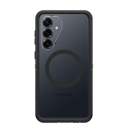 OtterBox Samsung Galaxy S26+ Defender Series Pro XT Case - Dark Side (Black), Tough, Rugged & Durable Samsung Galaxy Phone Case with Magnets - color: Dark Side Black, style: S26+