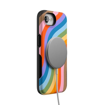 Casely iPhone 16e Case | Love for All | Rainbow Pride | Bold Protective Design | Compatible with MagSafe - color: Love for All | Rainbow Pride