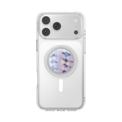 PopSockets Phone Grip for MagSafe, Magnetic Holder- Rigid Tie Dye - color: Tie Dye Purple, style: MagSafe