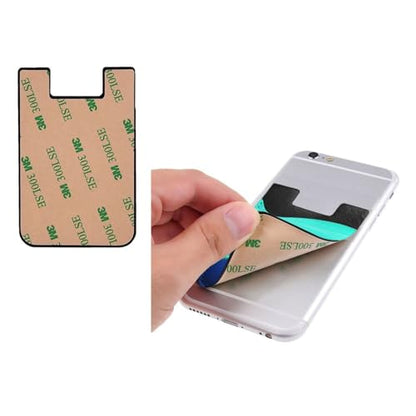 Oceanlife Sea Turtle Phone Credit Card Holders Sleeve Adhesive Wallet Compatible with Most Back of Phones - color: Oceanlife Sea Turtle