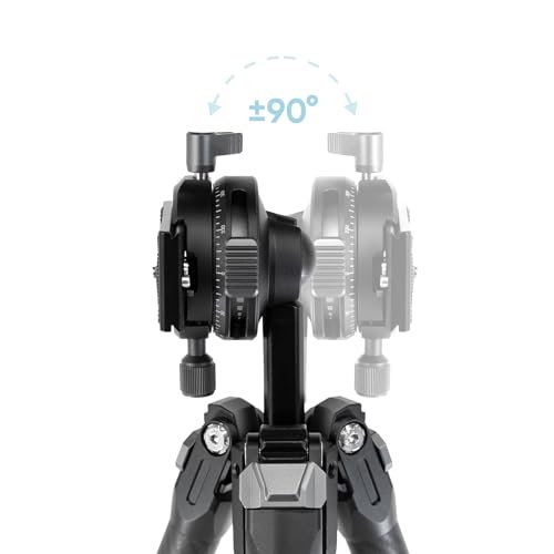 Heavy Duty Lightweight Tripods by foldio foldable studio, Portable Cell Phone & Camera Tripods with Phone Holder, for iPhone, Android, Tripod for Photo Video Shooting (Travel Tripod - Carbon) - style: Travel Tripod - TT Carbon