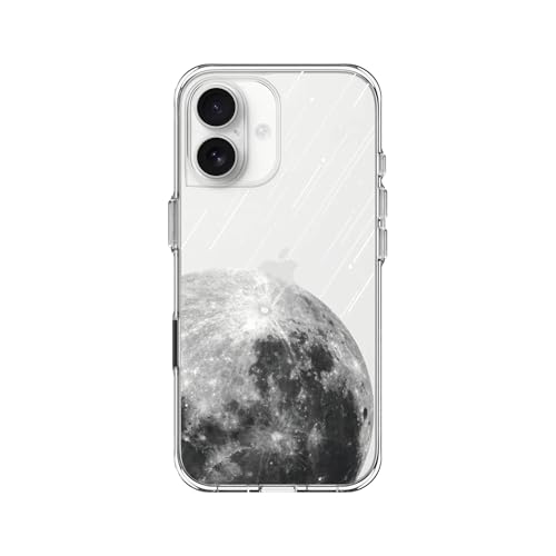 RhinoShield Clear Phone Case for iPhone 17 | Anti-Yellowing, Transparent, High Clarity, Shockproof, Military Grade Drop Protection - color: Meteor Shower, size: iPhone 17