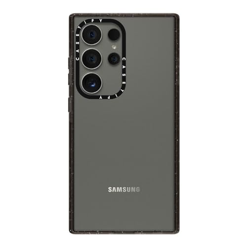 CASETiFY for Galaxy S24 Ultra Case - Impact Clear Black | 8.2 ft. 4x Military Grade Drop Protection | Black - color: Clear Black, size: Galaxy S24 Ultra (6.8")