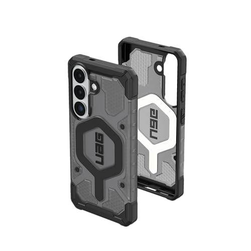 URBAN ARMOR GEAR UAG for Samsung Galaxy S26 Case 6.3" Pathfinder Clear - Magnetic Charging Compatible Transparent Rugged Military Drop Tested Protective Cover, Ash/Black - color: Pathfinder Clear - Ash/Black
