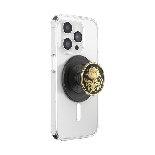 PopSockets Phone Grip for MagSafe, Magnetic Holder- Rose Noir - color: Rose Noir, style: MagSafe