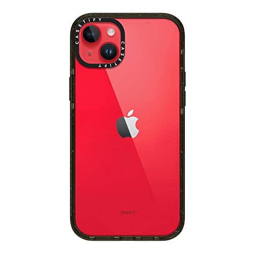 CASETiFY for iPhone 14 Plus Case - Impact Clear Black | Slim Fit | 8.2 ft. 4x Military Grade Drop Protection | Black - color: Clear Black, size: Iphone 14 Plus (6.7")