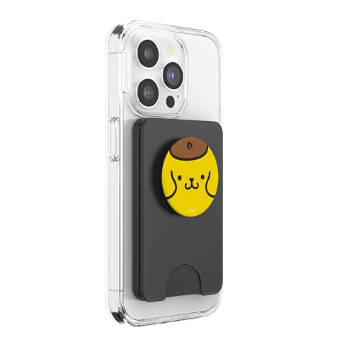 Pompompurin Open Face PopSockets Stand for Smartphones and Tablets PopSockets PopWallet for MagSafe - style: Magnetic PopWallet
