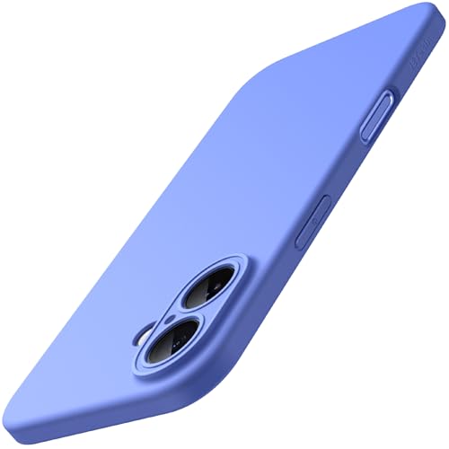 JETech Slim Case for iPhone 16, Ultramarine | Camera Lens Protection, Ultra-Thin Matte Finish, Lightweight Minimalist Design - color: Ultramarine, size: iPhone 16