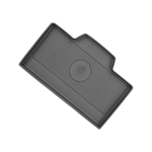 SKTU for 2026 Mazda CX-5 Wireless Charging Mat for 2026+ Mazda CX-5 Wireless Charging Pad Mazda CX5 2026 Accessories Non-Slip Console Pad 2026 CX5 Rubber Console Mat-Durable - color: 2026+ CX-5 Wireless Charging Mat