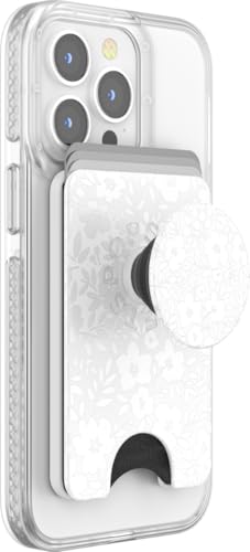 PopSockets Phone Wallet for MagSafe with Grip- Blanc Fresh - color: Blanc Fresh, style: MagSafe